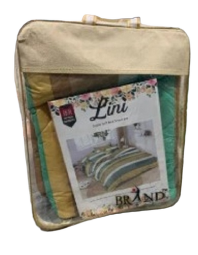 4 Piece Ac Comforter Set - Pattern: Printed