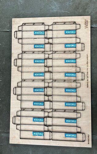 Aadm Teak Wood Corrugated Box Die