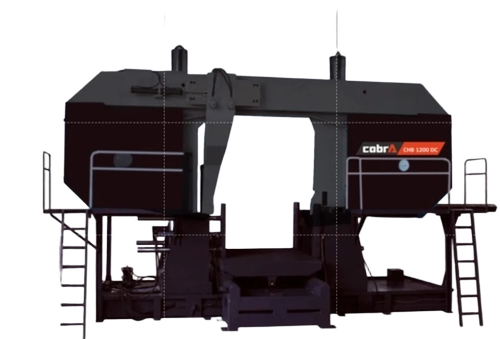 Chb 1200 D Semi Automatic Bandsaw Machine - Color: Black
