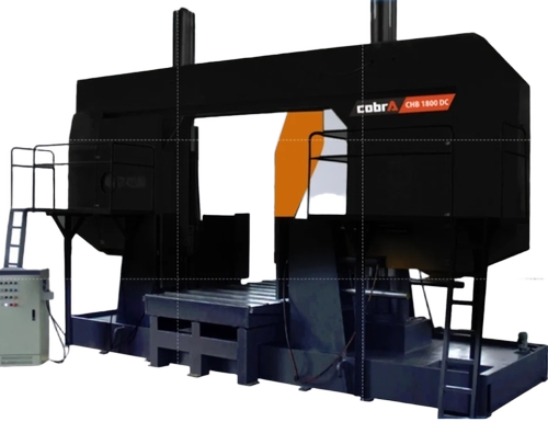Chb 1800 Dc Semi Automatic Bandsaw Machine - Color: Black