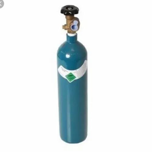 Portable Argon Gas Cylinder - Standard Size, Blue | Industrial Use, New Condition
