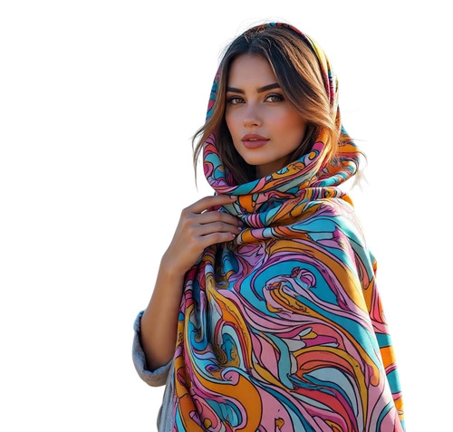 Premium Cotton Styles Scarves - Cotton, Multicolor, Lightweight | Modern Design, Comfortable, Winter Style for Women
