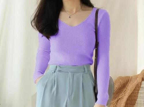 Women Purple Tops - Cotton, All Sizes, Purple | Stylish, Comfortable, Skin Friendly