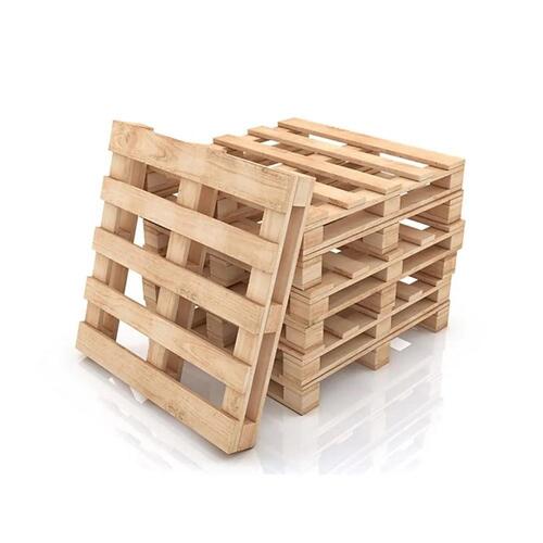 Wooden Pallets - Wood, Standard Size, Light Brown | Eco Friendly, Durable, Long Lasting