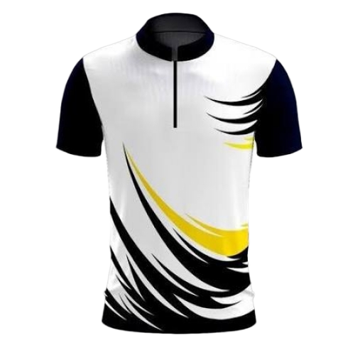 Comfortable Sports T Shirt - Polyester Blend, All Size, White | O-Neck Collar, Short Sleeves, Stylish, Skin Friendly
