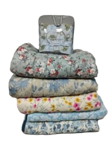 Designer Double Bed Quilts - Pattern: Printed