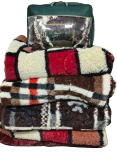 Double Bed Quilt - Pattern: Printed