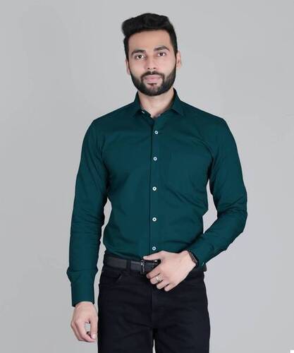 Green Formal Shirt