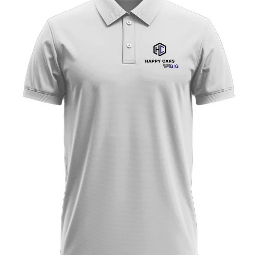 Men Polo T Shirt - Cotton, All Size, White | Stylist, Comfortable, Short Sleeves