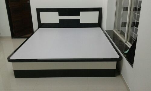 Modern Wooden Box Bed