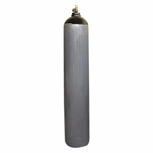 Nitrogen Gas Cylinder - Stainless Steel, 50 Ltr, Silver Grey, 200 mm Diameter | Hydraulic Power, Industrial Use, 250 Bar Pressure, 99.99% Purity
