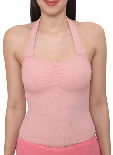 Viscose Spandex Solid Women Top - Pink, All Sizes | Skin Friendly, Comfortable, Eco Friendly, Stylist