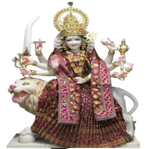 Durga Mata Marble Murti