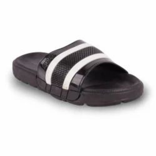 Eva Slippers - EVA Material, Size 37 EU, Black | Plain Pattern, Flip Flop, Daily Wear