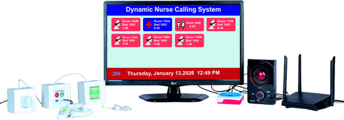 Standard Nurse Call System With Voice For Hospitals - Light Source: Yes