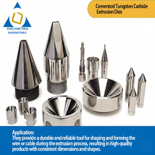 Tungsten Carbide Cable Extrusion Dies - Custom Size, Silver | Precise Diameter Control, Long Life, High Wear Resistance