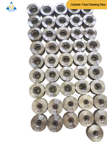 Tungsten Carbide Tube Drawing Die - Tungsten Carbide, Silver, High Wear Resistance, Tensile Strength