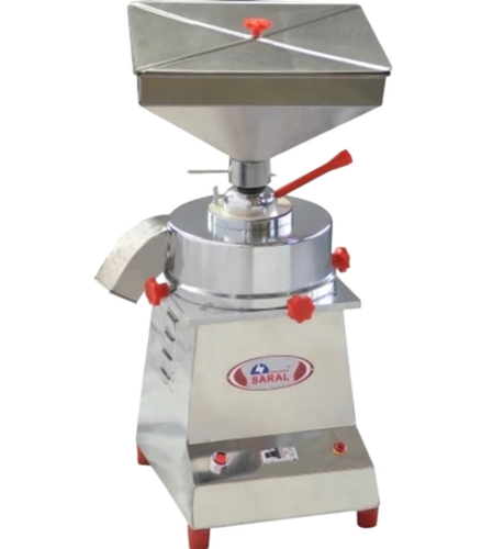 6 Inch Table Top Square Domestic Flour Mill - Material: Stainless Steel