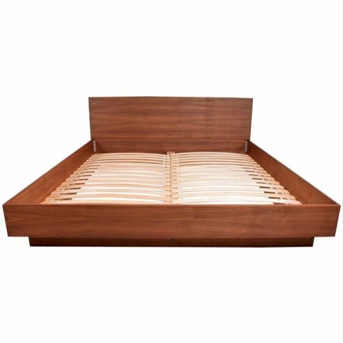 Wooden Bed - Teak Wood, Full Size, Multicolor | Eco-Friendly, Water Resistant, Good Quality