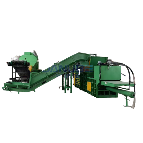Waste Corrugated Cardboard And Paper Baler