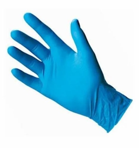 Blue Nitrile Gloves Examination