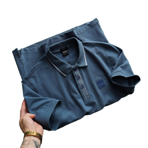 Branded Collar Shirts - Cotton Blend, Various Colors | Anti Wrinkle, Breathable, Shrink Resistant, Color Fastness