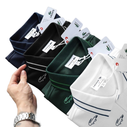 Branded Mens T Shirts - Polo Collar, Various Sizes & Colors, Short Sleeves | Anti Wrinkle, Neat Stitching, Elegant Style