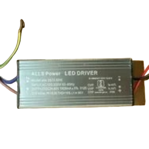 50 Watt Led Driver 1500mA For Flood Light & Street Light - Black 24-40V Output 100-300V Input Power Factor 0.95 2 Year Warranty