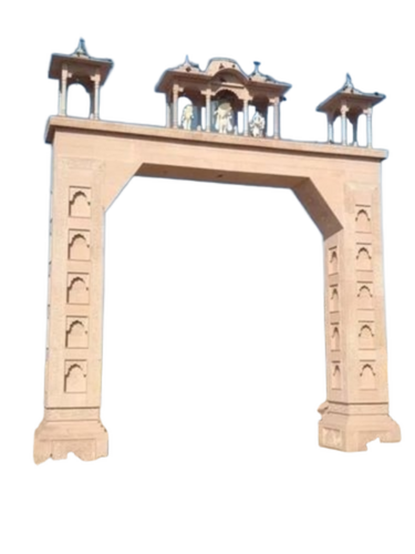 Antique Sandstone Entry Gate