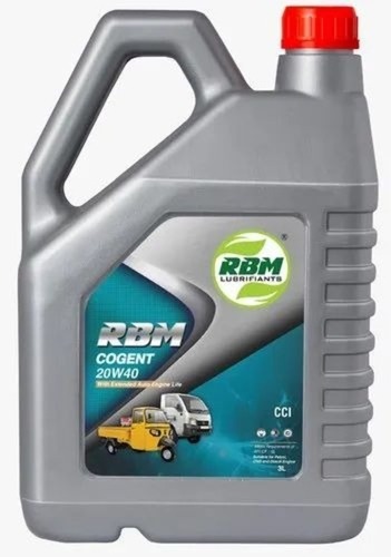Mahindra Engine Oil - 3 Litre Can, 20W40 Viscosity | High Mileage, 4 Stroke, All Types of Autos