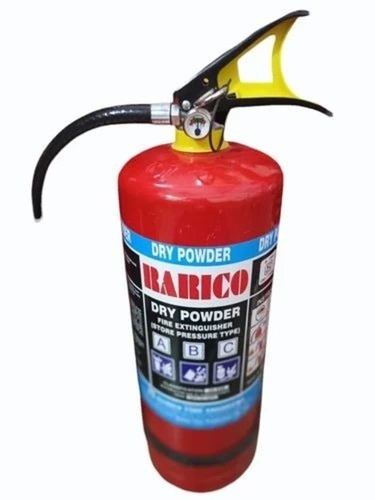 Rarico Dry Powder Fire Extinguisher - 1 Kg, Red Cylinder | 6 Sec Discharge, 1m Range, ISO Certified, Class A Fire