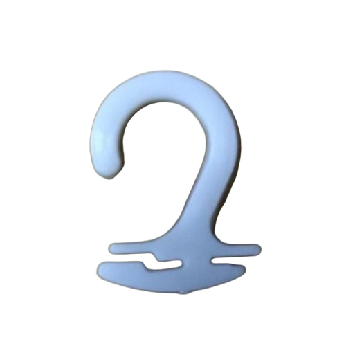 White Socks Plastic Hook
