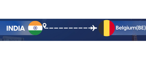 India To Belgium International Courier Services