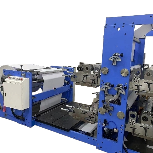 Non Woven Box Bag Making Machine - Blue, Electric Drive | Automatic, Durable, Energy-Efficient, Easy Operation