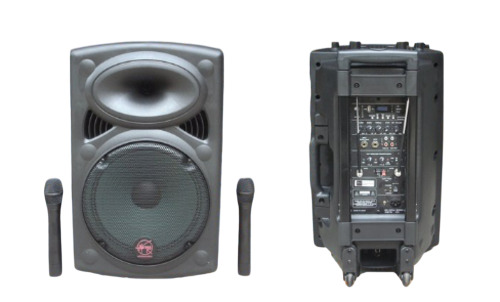 Portable Wireless Pa System - Color: Black