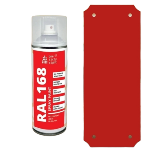 Ral 3002 Paints Spray Po Red Spray Paint Ral 168 Spray Paint - Usage: Wood & Metal