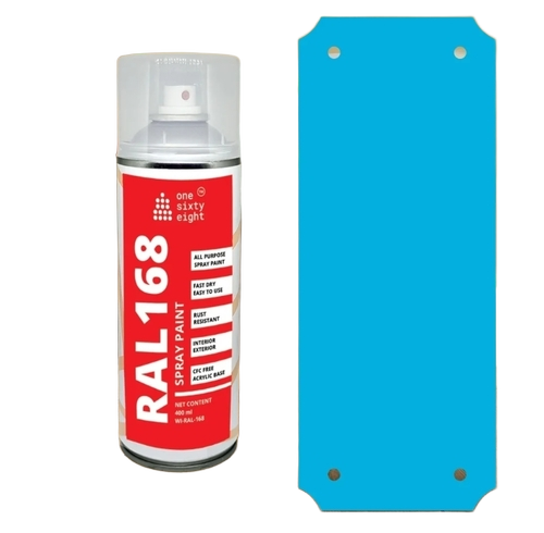 Ral 5012 Light Blue Paint Spray Ral 168 Spray Paint - Usage: Wood & Metal