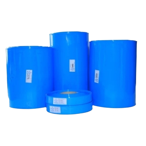 200mm PVC Heat Shrink Sleeves - PVC, 200mm, Blue | Moisture, Abrasion, Chemical Resistant, Smooth Finish, Easy Heat Application