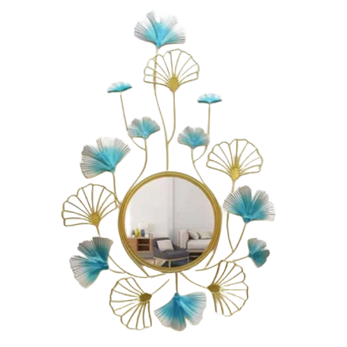 Decorative Mirror - Glass Round, Multiple Sizes | Clear Reflective Glass, Durable Frame, Scratch-Resistant Surface