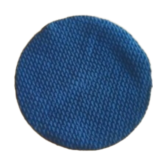 Karara Polyester Fabric - Deep Blue Plain Texture, Colourfast, Quick Dry, Wrinkle & Stain Resistant
