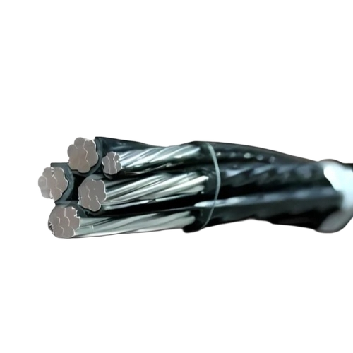 Aerial Bunched Cables - Metallic, Black | Insulated, Weather & Uv Resistant, Low Transmission Loss