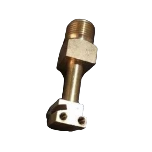 Brass Guadge Socket - Brass, Golden, Polished Finish | Precision-Machined, Smooth Threading, Rust and Wear Resistant