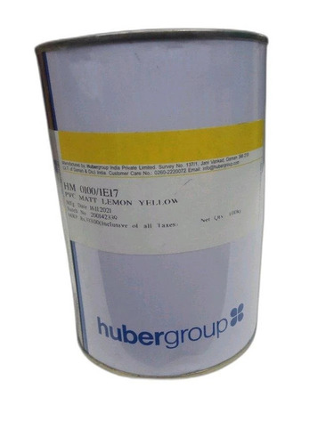 Huber Group PVC Matt Lemon Yellow Printing Ink