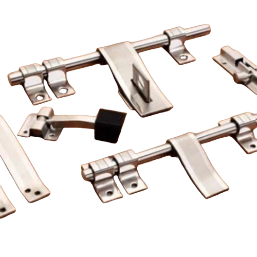 Door Kit - Stainless Steel, Silver | Corrosion Resistant, Rust Proof, Secure Locking, Heavy-Duty Hinges