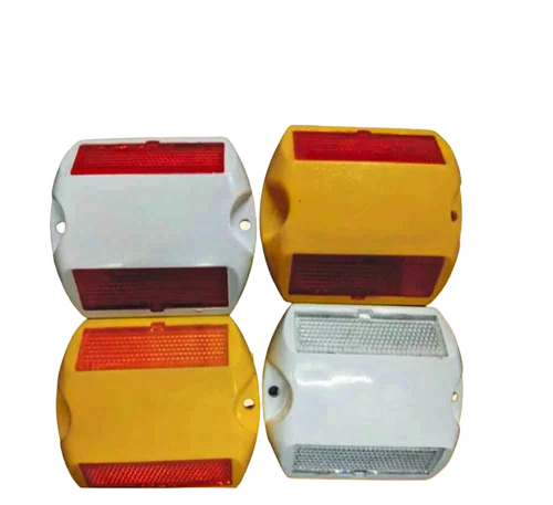 Heavy Duty Road Stud - Color: Yellow Red