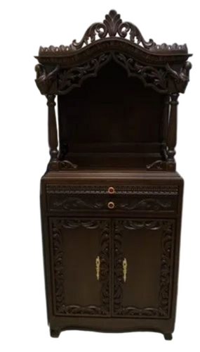 Wooden Wardrobe - Wooden, Brown | Durable, Eco-Friendly Home Furniture