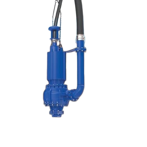 Submersible Pump - Stainless Steel, Blue, Hydraulic | High Water Capacity, Deep Well Compatible, Corrosion Resistant, Durable, Continuous Operation, Low Maintenance