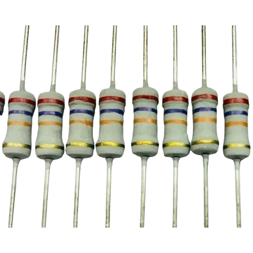 1 Watt Metal Oxide Resistor - Metal Electric, Multiple Colors | Industrial, Automatic, Heavy Duty