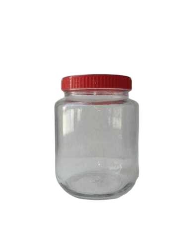 Glass Round Bakery Jar - Capacity: 750 Gm