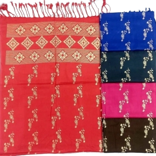 Handloom Printed Stole